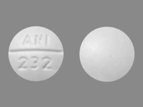 Pill ANI 232 White Round is Propafenone Hydrochloride