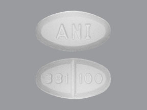 Flecainide acetate 100 mg ANI 381 100