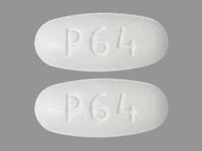 Ezetimibe and simvastatin 10 mg / 80 mg P64 P64