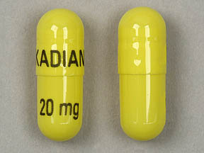Morphine sulfate extended-release 20 mg KADIAN 20 mg