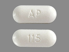 Pill AP 115 White Capsule-shape is Levbid