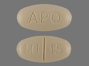 Mirtazapine 15 mg APO MI 15