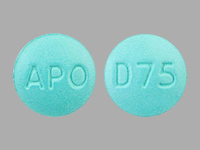 Doxycycline hyclate 75 mg APO D75
