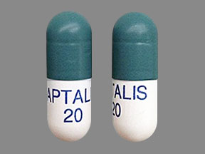 Zenpep pancrelipase (20,000 units lipase, 63,000 units protease, 84,000 units amylase) APTALIS 20