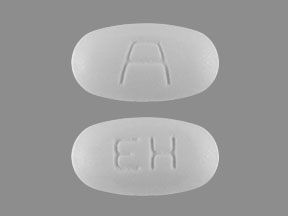 Pill A EH White Oval is Erythromycin Delayed-Release