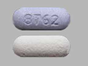 Pill 8762 Purple Capsule-shape is Hyomax-DT