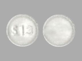 Pill S13 White Round is Erlotinib Hydrochloride