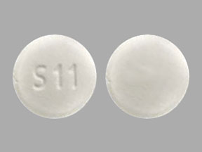 Pill S11 White Round is Erlotinib Hydrochloride