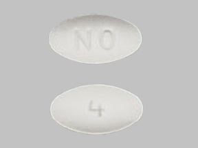 Pill NO 4 White Oval is Ondansetron Hydrochloride