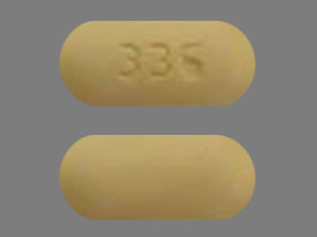 Pill 336 Yellow Capsule-shape is Quetiapine Fumarate