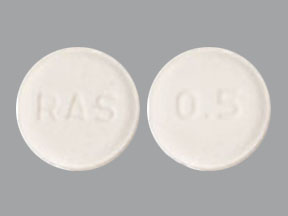 Rasagiline mesylate 0.5 mg RAS 0.5