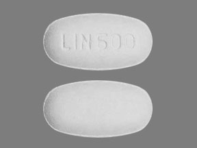 Pill LIN 600 is Linezolid 600 mg