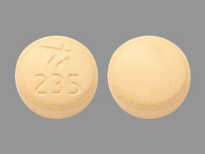 Pill Logo 235 is Xospata 40 mg