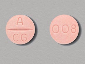 Pill A CG 008 Pink Round is Atacand