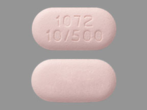 Xigduo XR 10 mg / 500 mg 1072 10/500