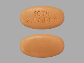 Xigduo XR 2.5 mg / 1000 mg 1074 2.5/1000