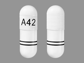 Pill A42 is Inbrija levodopa inhalation powder 42 mg