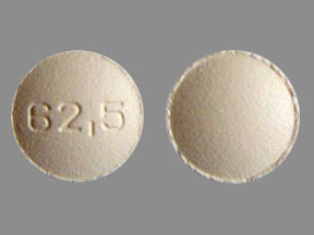 Pill 62.5 Orange & White Oval is Tracleer