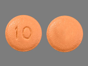 Pill 10 Orange Round is Uptravi