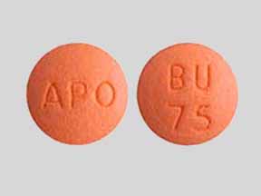 Bupropion hydrochloride 75 mg APO BU 75