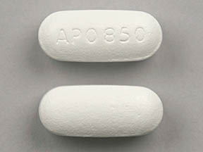 Metformin hydrochloride 850 mg APO 850