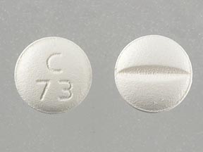 Metoprolol tartrate 25 mg C 73