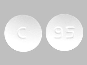 Ciprofloxacin hydrochloride 250 mg C 95