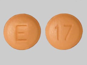 Benazepril hydrochloride 40 mg E 17