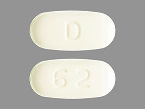 Pill D 62 Yellow Oval is Clarithromycin