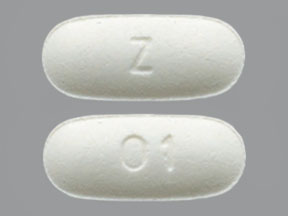 Pill Z 01 White Capsule/Oblong is Memantine Hydrochloride