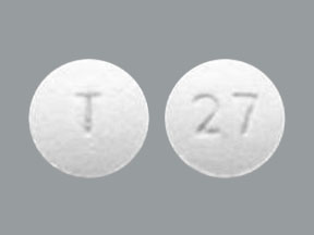 Pill T 27 White Round is Sildenafil Citrate