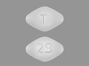 Pill T 29 White Four-sided is Sildenafil Citrate