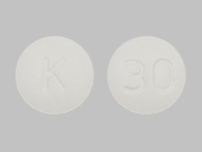 Amlodipine besylate and olmesartan medoxomil 10 mg / 40 mg K 30