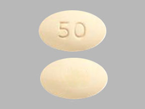 Pill 50 Yellow Oval is Stendra