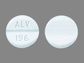 Acetaminophen and oxycodone hydrochloride 325 mg / 5 mg ALV 196