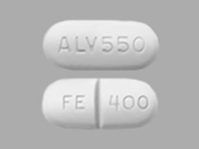 Felbamate 400 mg FE 400 ALV550