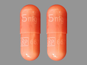 Tacrolimus 5 mg BP667 5 mg