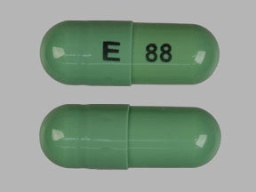 Fluoxetine hydrochloride 10 mg E 88