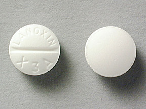 Pill LANOXIN X3A is Lanoxin 250 mcg (0.25 mg)