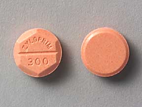 Pill ZYLOPRIM 300 Orange Round is Zyloprim