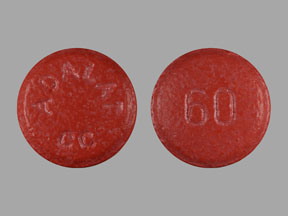 Pill ADALAT CC 60 Pink Round is Adalat CC
