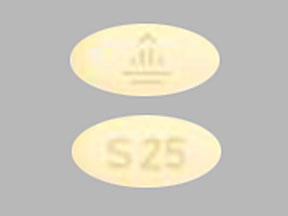 Pill S 25 Logo Yellow Elliptical/Oval is Jardiance