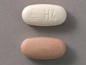 La pilule Logo H4 est Micardis HCT 12,5 mg / 40 mg