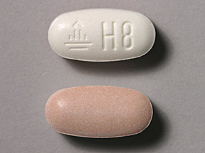 Pill LOGO H8 Red & White Oval is Micardis HCT