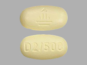 Jentadueto (linagliptin / metformin) linagliptin 2.5 mg / metformin hydrochloride 500 mg (D2/500 Logo)