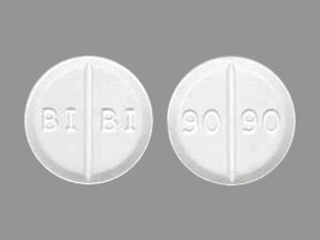 Mirapex 1 mg (BI BI 90 90)