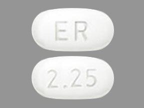 Mirapex ER 2.25 mg (ER 2.25)