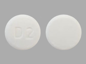 Pill D2 White Round is Deferasirox (for Oral Suspension)