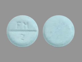 Pill FM 2 Blue Round is Methylphenidate Hydrochloride