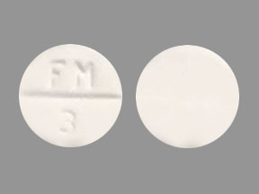 Methylphenidate hydrochloride 20 mg FM 3